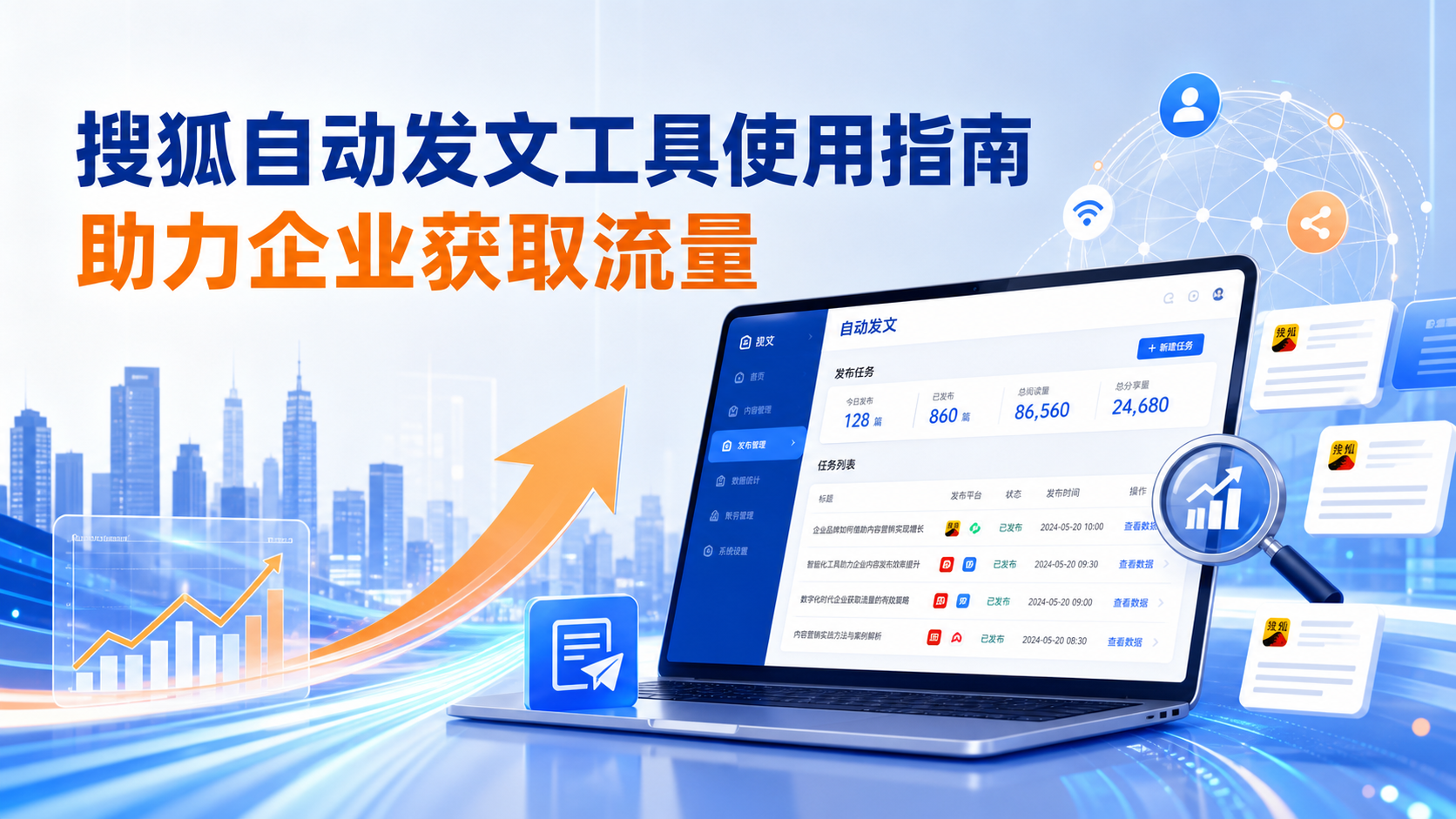 搜狐自动发文工具的使用指南:助力阳泉企业获取流量